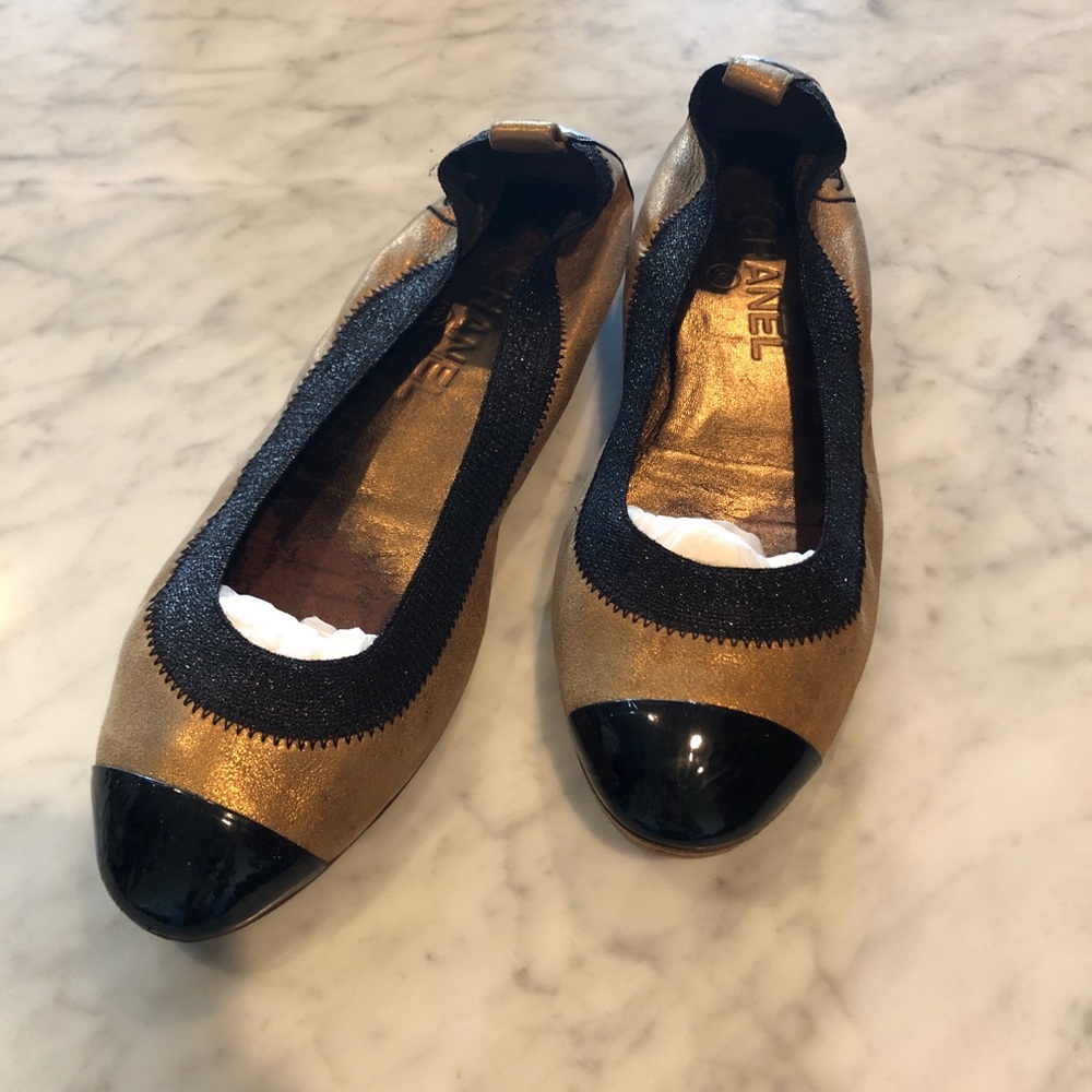 Authentic Chanel ballerina